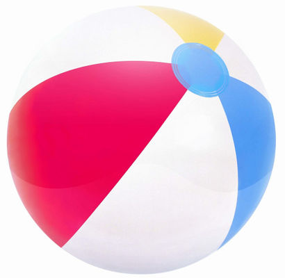55”x 37” PVC Inflatable Beach Balls For Floating Volleyball Game