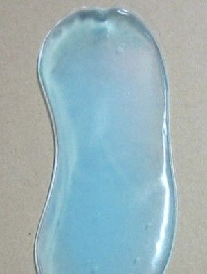 Light Blue Liquid Cooling Gel Eye Masks For Sleeping With Custom Size