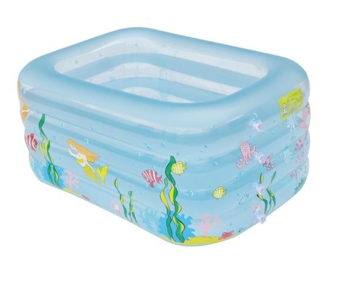 Small Outdoor Inflatable Swimming Pools , 0.28mm Pvc Water Games Pool