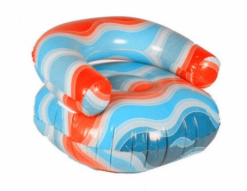 Custom Blow Up Inflatable Sofa Chairs 31" For Camping