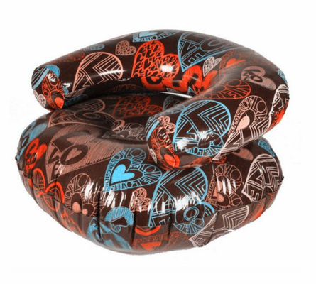 Custom Blow Up Inflatable Sofa Chairs 31" For Camping