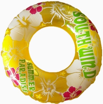 Custom 32 Inch Inflatable Swimming Rings Pool Floats For Child