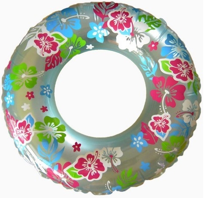 Custom 32 Inch Inflatable Swimming Rings Pool Floats For Child