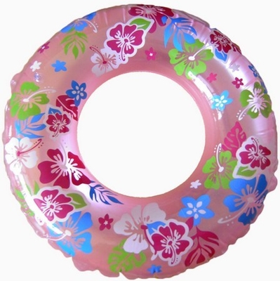 Custom 32 Inch Inflatable Swimming Rings Pool Floats For Child