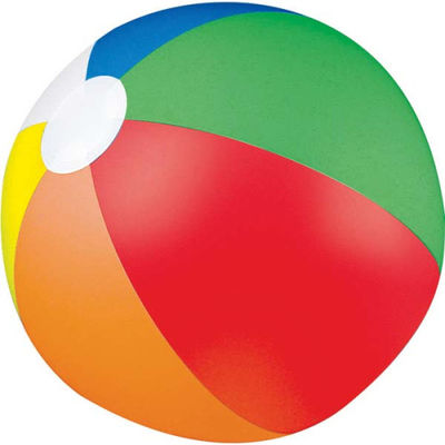 55”x 37” PVC Inflatable Beach Balls For Floating Volleyball Game