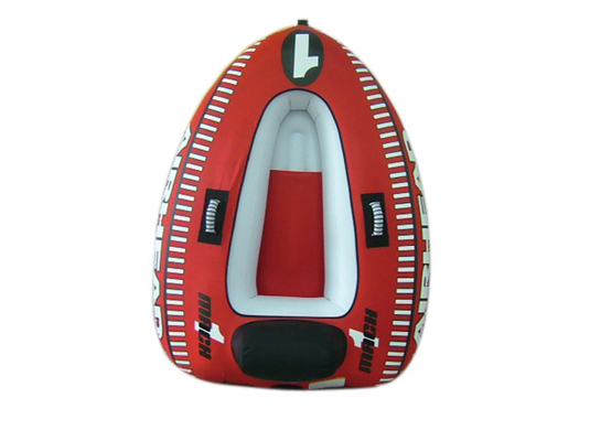 Inflatable Water Towable Tube With Boston Valve For Beach Activity