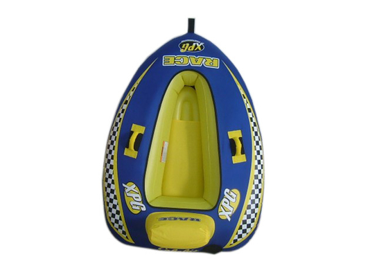 Inflatable Water Towable Tube With Boston Valve For Beach Activity