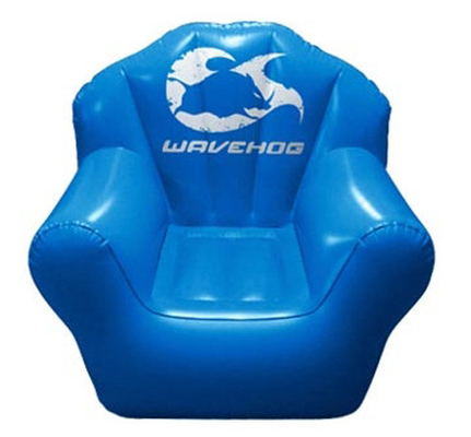 Double PVC gonflable bleu de chaise de sofa de Seat pour la pièce de partie