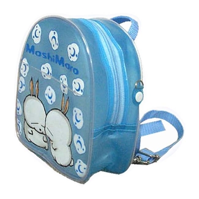 Le beau PVC clair mignon personnalisé met en sac le sac à dos, sac d'épaule d'enfants