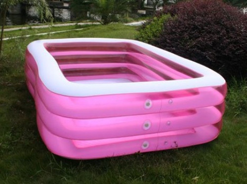 Place gonflable géante de piscines pour le PVC de l'utilisation 0.18mm de famille