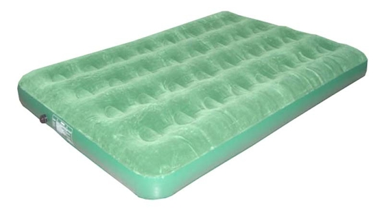 Matelas de flocage gonflable vert de lits d'air pour la chambre à coucher 76" x18 »