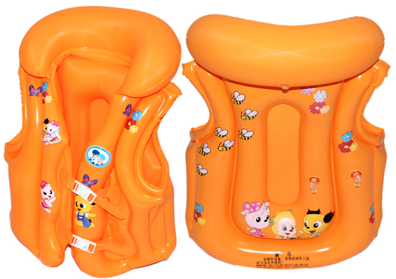 Gilet de vie gonflable mignon de PVC de Durabale, Jack gonflable sûr pour des enfants