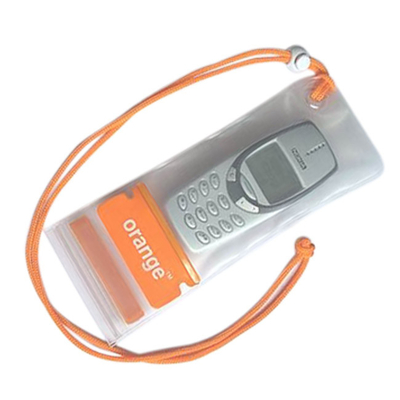 Le PVC clair imperméable met en sac doucement légèrement pour le cas de téléphone portable